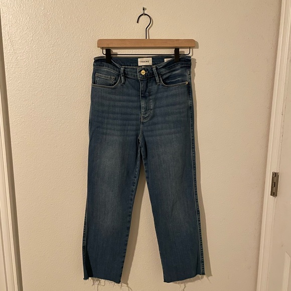 Frame Le Sylvie Slender Straight Jeans - Picture 3 of 4